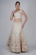 Ivory Beige Lehenga