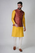 Crimson Royale Nehru Jacket