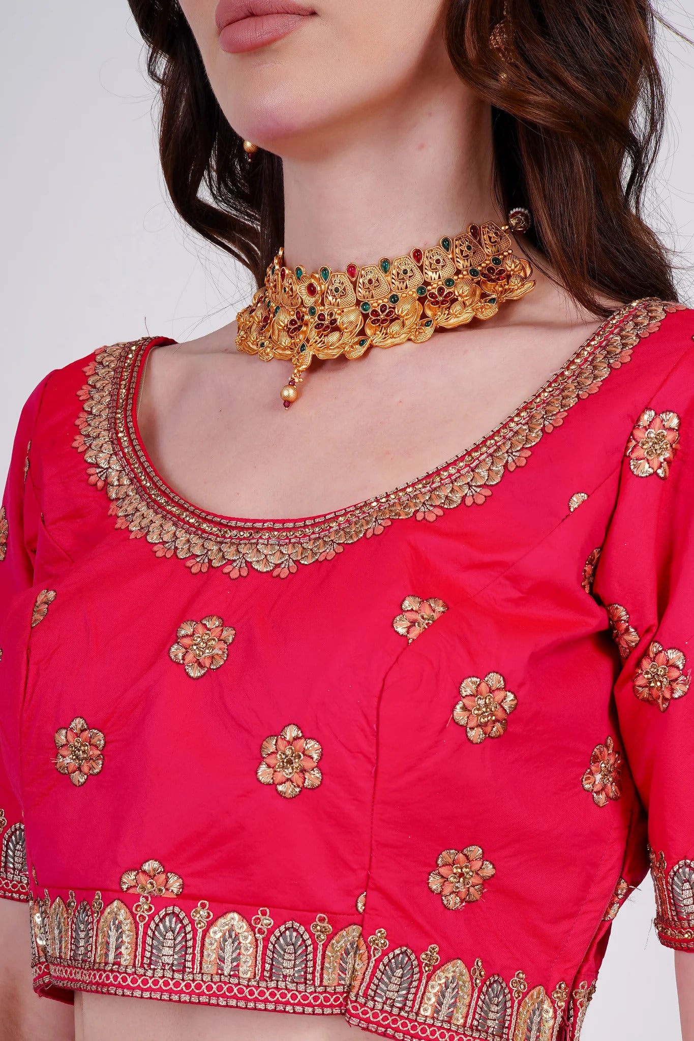 Crimson Red Lehenga