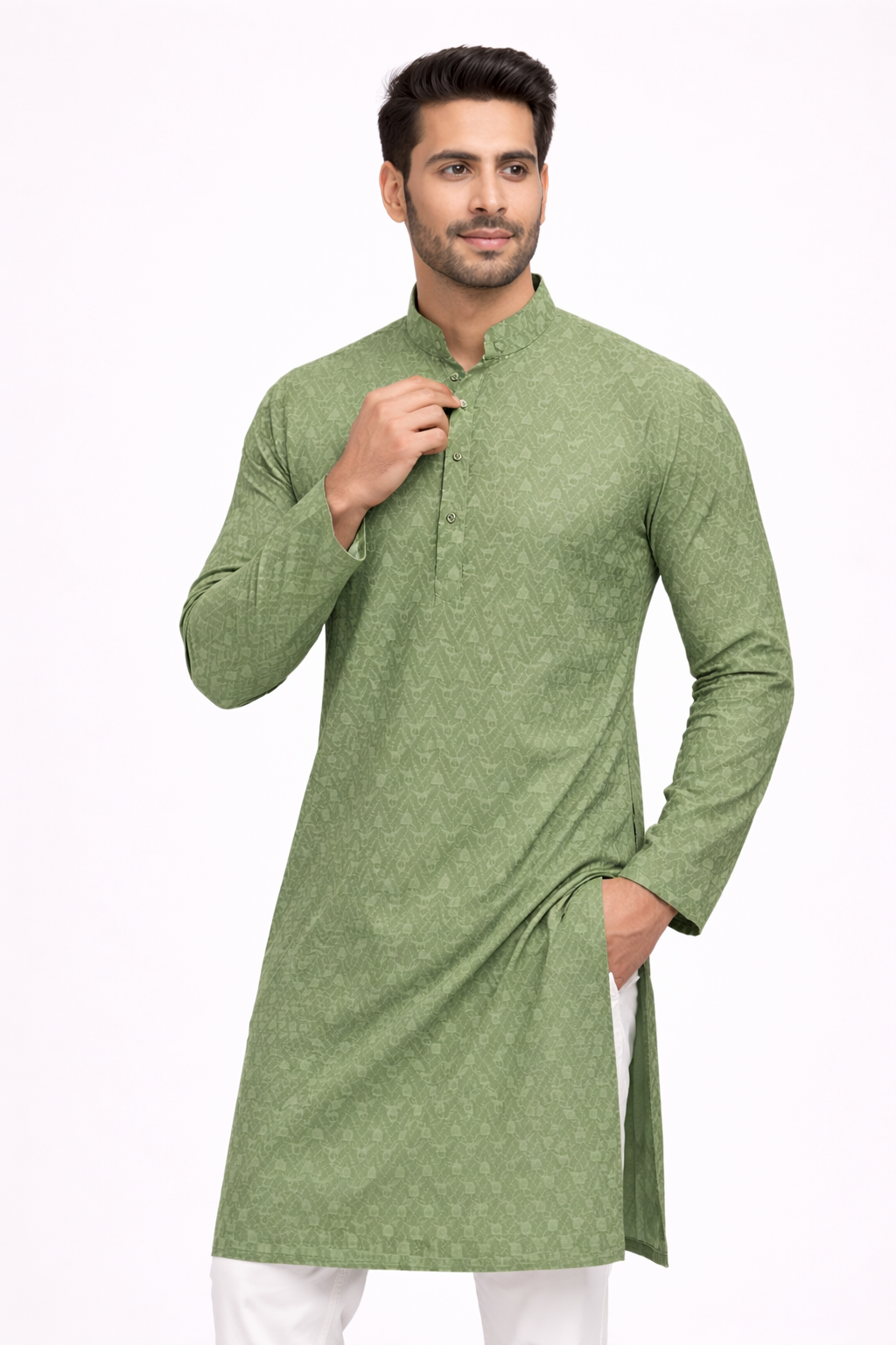 Heritage Embroidered Kurta