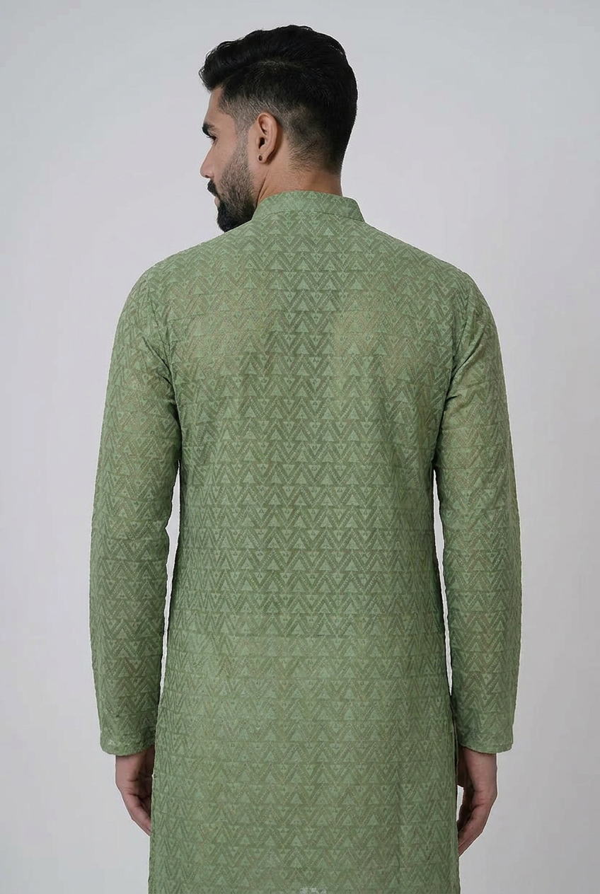 Heritage Embroidered Kurta