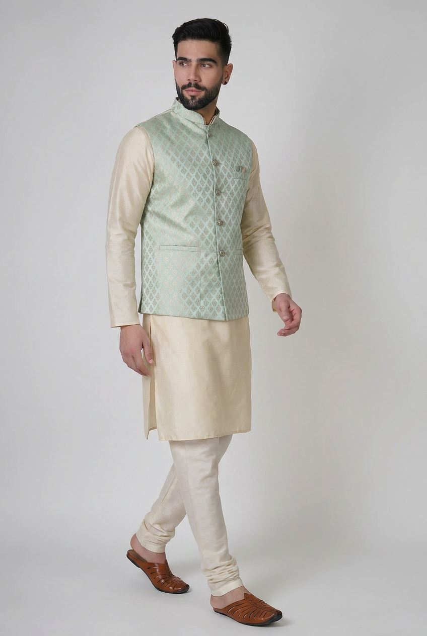 Sage Crest Nehru Jacket