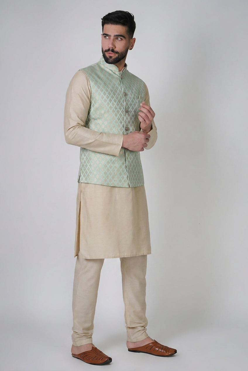 Sage Crest Nehru Jacket