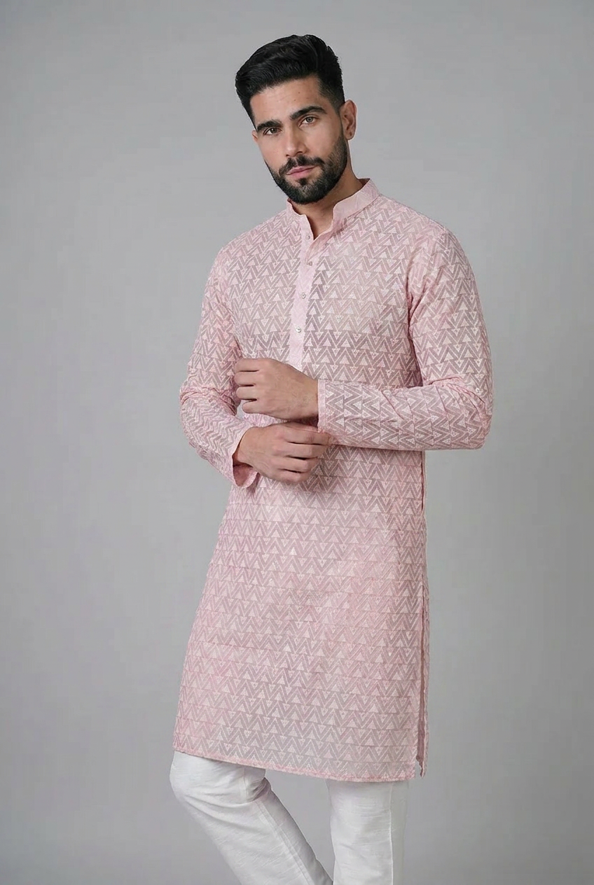 Heritage Embroidered Kurta